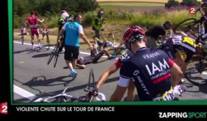 Tour de France 2015 : L'incroyable chute de Cancellara (vidéo)