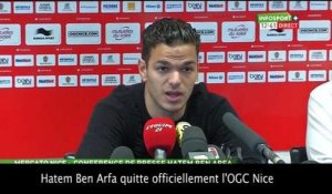 Hatem Ben Arfa : "C'est fini avec Nice"