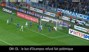 OM-OL : Le but d'Ocampos refusé crée la polémique