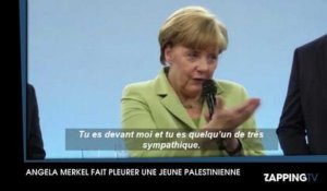 Angela Merkel provoque une polémique après avoir fait pleurer une fillette palestinienne