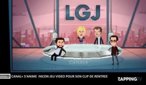 Canal+ : La chaîne dévoile son surprenant clip de rentrée façon jeu vidéo ! 