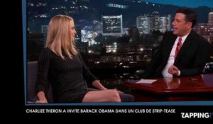 Charlize Theron confie avoir invité Barack Obama dans un club de strip-tease