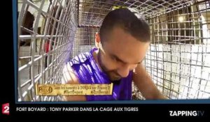 Fort Boyard : Tony Parker dans la cage aux tigres