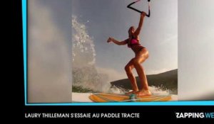 Laury Thilleman : Sportive sexy sur Instagram même lorsqu'elle fait une superbe chute