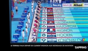 Mondiaux de natation : Le terrible faux départ de Clément Mignon