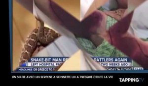 Un selfie avec un serpent venimeux coûte 150 000 dollars de frais médicaux à un Américain ! 