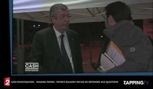 Cash Investigation - Panama Papers : Patrick Balkany refuse de répondre aux questions des journalistes (Vidéo)