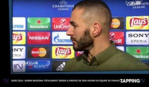 Euro 2016 : Karim Benzema totalement serein à propos de son avenir en Équipe de France