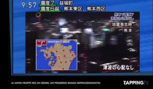 Japon : Un violent séisme frappe l'archipel, les premières images impressionnantes (vidéo)