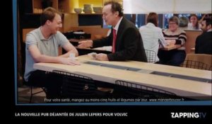 Julien Lepers : Sa pub complètement folle pour Volvic (Vidéo)