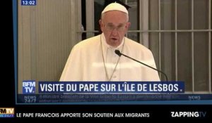 Le pape François à Lesbos : Son message d'espoir et de soutien aux migrants (Vidéo)