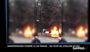 Loi Travail : Un lycée de Levallois en feu (vidéo)