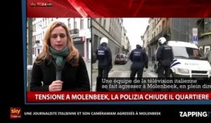 Molenbeek : Une journaliste et son cameraman agressés en plein direct (Vidéo)