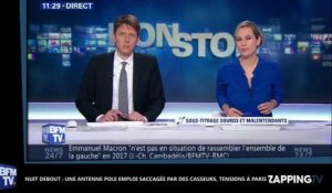 Nuit Debout : Une antenne Pôle Emploi totalement saccagée par des casseurs, tensions à Paris