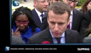 Panama Papers - Emmanuel Macron : "Ce n'est pas un délit d'être sur cette liste" (Vidéo)