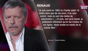 Renaud : les premiers extraits de sa chronique pour Charlie Hebdo dévoilés
