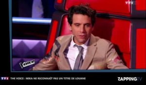 The Voice 5 : Mika gêné ne reconnaît pas le titre de Louane "Maman" (Vidéo)