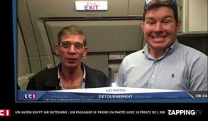 Un avion Egypt Air détourné : Un Britannique se prend en photo avec le preneur d'otage (Vidéo)