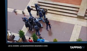 Loi El Khomri : la manifestation dégénère à Lyon, les CRS chargent les étudiants (Vidéo)