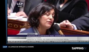 Myriam El Khomri : Son lapsus très gênant sur la loi du travail, un député des Républicains se lâche (Vidéo)