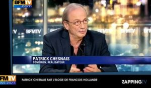 Patrick Chesnais fan de François Hollande, il prend sa défense (Vidéo)