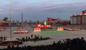 Corée du Nord: danse de masse pour marquer la fin du congrès