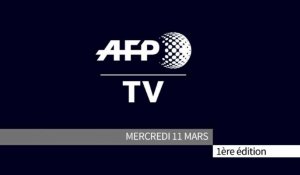 AFP - Le JT, 1ère édition du mercredi 11 mai