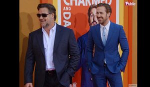 Ryan Gosling et Russel Crowe : Duo de choc et de charme à l'avant-première de "The Nice Guys"