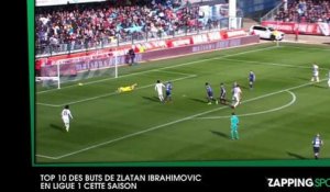 Zlatan Ibrahimovic : Ses 10 plus beaux buts de la saison en Ligue 1 (vidéo)