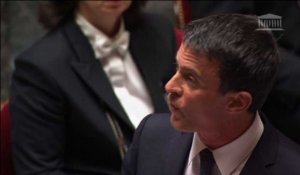 Loi travail: Valls annonce à l'Assemblée le recours au 49-3