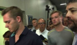 Rio-2016 : deux nageurs américains interpellés à l'aéroport