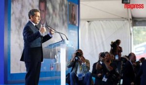 Revivez le passage de Sarkozy à l'université d'été du Medef version Snapchat