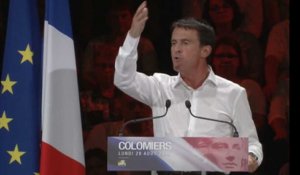 A Colomiers, Valls convoque le PS, Marianne et Sarkozy