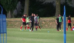 Les premières images de Thierry Henry avec les Diables Rouges