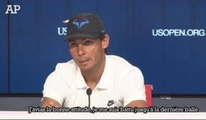 Nadal : «Je n'ai pas mal joué, mais Pouille a très bien joué»