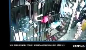 Un gardienne de prison se fait agresser par des détenus au Brésil