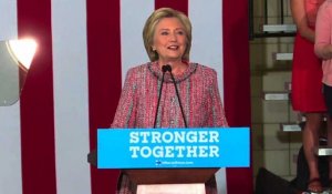 Hillary Clinton, rétablie, tente de relancer sa campagne