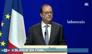 François Hollande tacle Nicolas Sarkozy sur Le Bon Coin - ZAPPING ACTU DU 16/09/2016