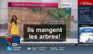 Cette présentatrice météo a bien énervé les Haïtiens