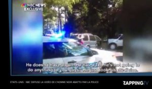 Etats-Unis : NBC diffuse la vidéo de l'homme noir abattu par la police à Charlotte (Vidéo)
