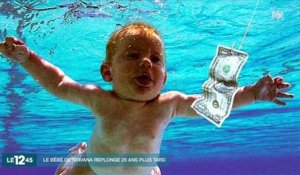 25 ans plus tard : voici Spencer Elden, le bébé de la pochette de "Nervermind" de Nirvana