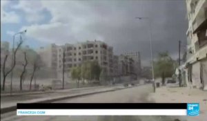 Syrie : les habitants d'Alep, ville à l'agonie, témoignent de leur martyr