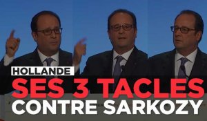 Les 3 moments où Hollande a taclé Sarkozy