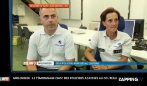Molenbeek : Les policiers agressés au couteau par un Marocain témoignent, "Il avait un but précis" (Vidéo)