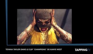 Teyana Taylor réalise une nouvelle danse sensuelle pour Kanye West dans son clip Champions (vidéo)