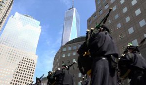 New York: la police se souvient de ses victimes du 11 septembre