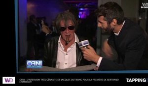 OFNI : L'interview très gênante de Jacques Dutronc pour la première de Bertrand Chameroy