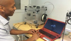 A La Fabrique, le numerique est un fab lab : demonstration de l'imprimante 3D
