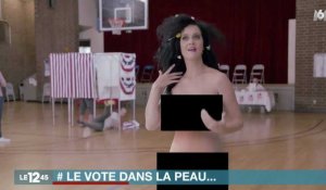 Katy Perry se déshabille pour inciter les Américains à voter - ZAPPING ACTU DU 28/09/2016