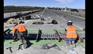 Un chantier hors-normes sur les viaducs de Saint Brieuc
